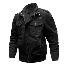 Load image into Gallery viewer, Casual Jacket Men 2020 Spring Autumn Army Military Jackets Mens Coats Male Outerwear Windbreaker Slim Fit Stand Collar Male Coat