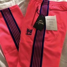 Load image into Gallery viewer, 20ss Awge x Needle Pants Men Women Casual Awge x Needle Pants Butterfly Embroidery Narrow Velor Butterfly Embroide