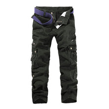 Load image into Gallery viewer, 2020 New autumn men cargo pants straight casual multi pockets tactical pants 28-40 AXP138