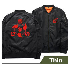 Load image into Gallery viewer, Anime Naruto Baseball thin Jackets Naruto Uzumaki cosplay Costume Harajuku cartoon Zipper Bomber Jacket Autumn Pilot coat A50403