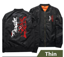 Load image into Gallery viewer, Anime Naruto Baseball thin Jackets Naruto Uzumaki cosplay Costume Harajuku cartoon Zipper Bomber Jacket Autumn Pilot coat A50403