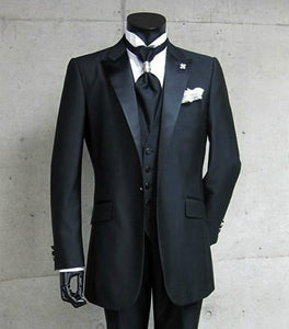 Fashionable Shiny Silver Groom Tuxedos Mens Wedding Prom Party Business Suits Blazer Sets (Jacket+Pants+Vest+Tie) K:767