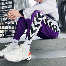 Load image into Gallery viewer, Purple Sweatpants Men Plus Size Casual 2020 Printed Fashion Men Pants Hip Hop Leisure movement Trousers brand pencils joggers
