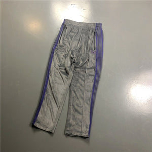 20ss Awge x Needle Pants Men Women Casual Awge x Needle Pants Butterfly Embroidery Narrow Velor Butterfly Embroide