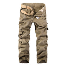 Load image into Gallery viewer, 2020 New autumn men cargo pants straight casual multi pockets tactical pants 28-40 AXP138
