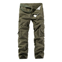 Load image into Gallery viewer, 2020 New autumn men cargo pants straight casual multi pockets tactical pants 28-40 AXP138
