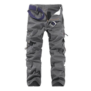 2020 New autumn men cargo pants straight casual multi pockets tactical pants 28-40 AXP138