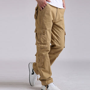 YOLAO 30-44 High Quality Men's Cargo   Pants Casual Military for Men Overalls tactical Trousers Men Camouflage fashion J8